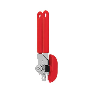 Abrelatas con perilla de plastico rojo Brabantia